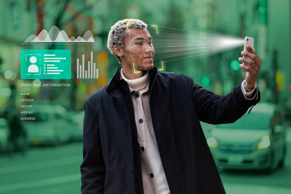 face recognition personal identification collage